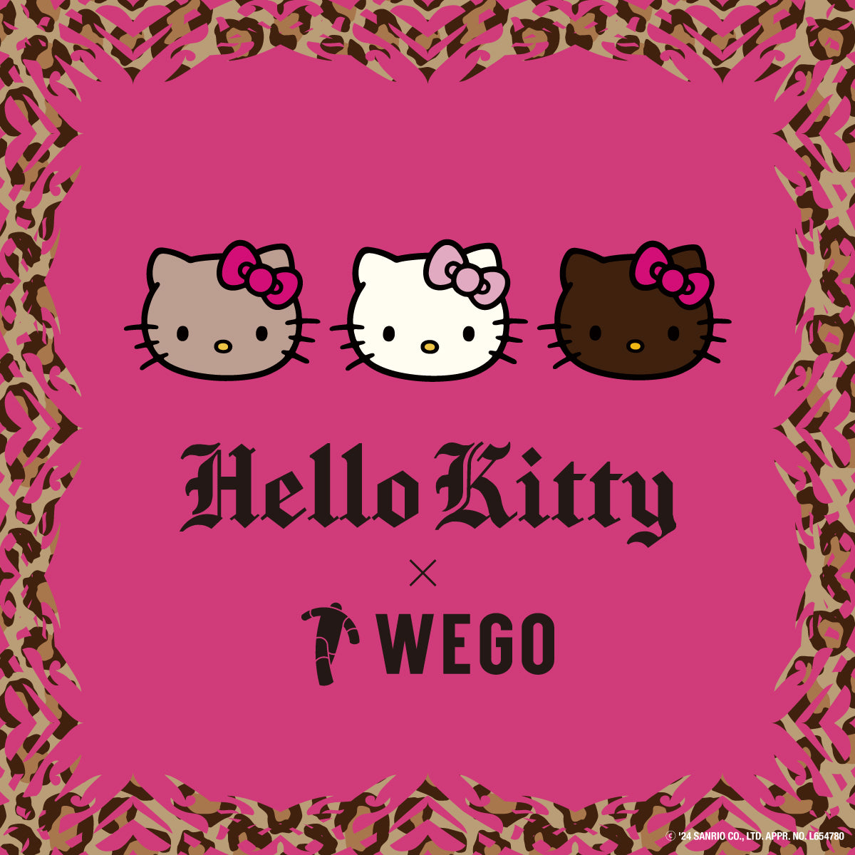 ハローキティ』コラボレーションアイテム第2弾の発売＆来店イベントが決定♡ – WEGO ONLINE STORE