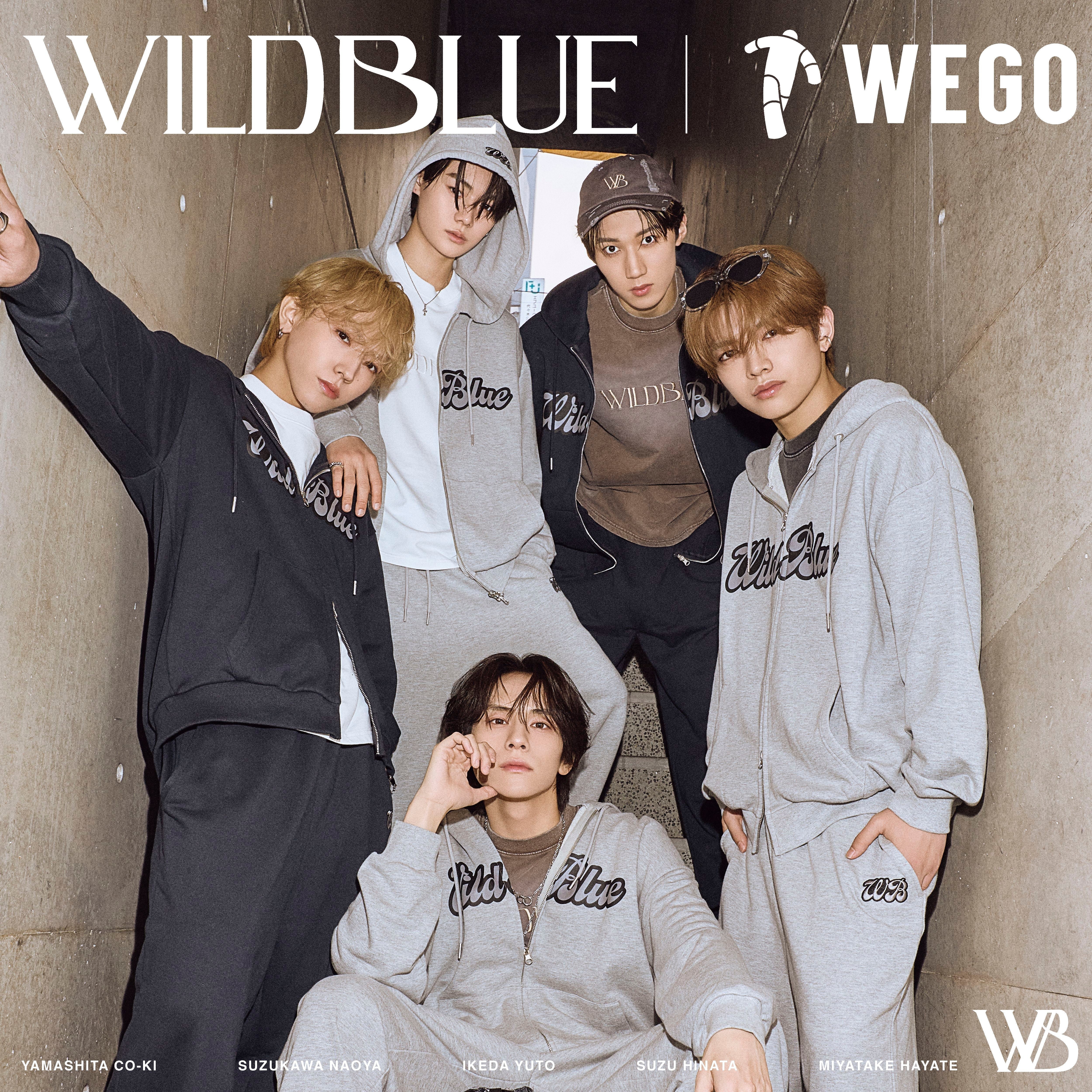 WILD BLUE × WEGO パーカー Lサイズ　トレカ WILD BLUE × WEGO コラボアイテム発売！発売記念イベントも開催