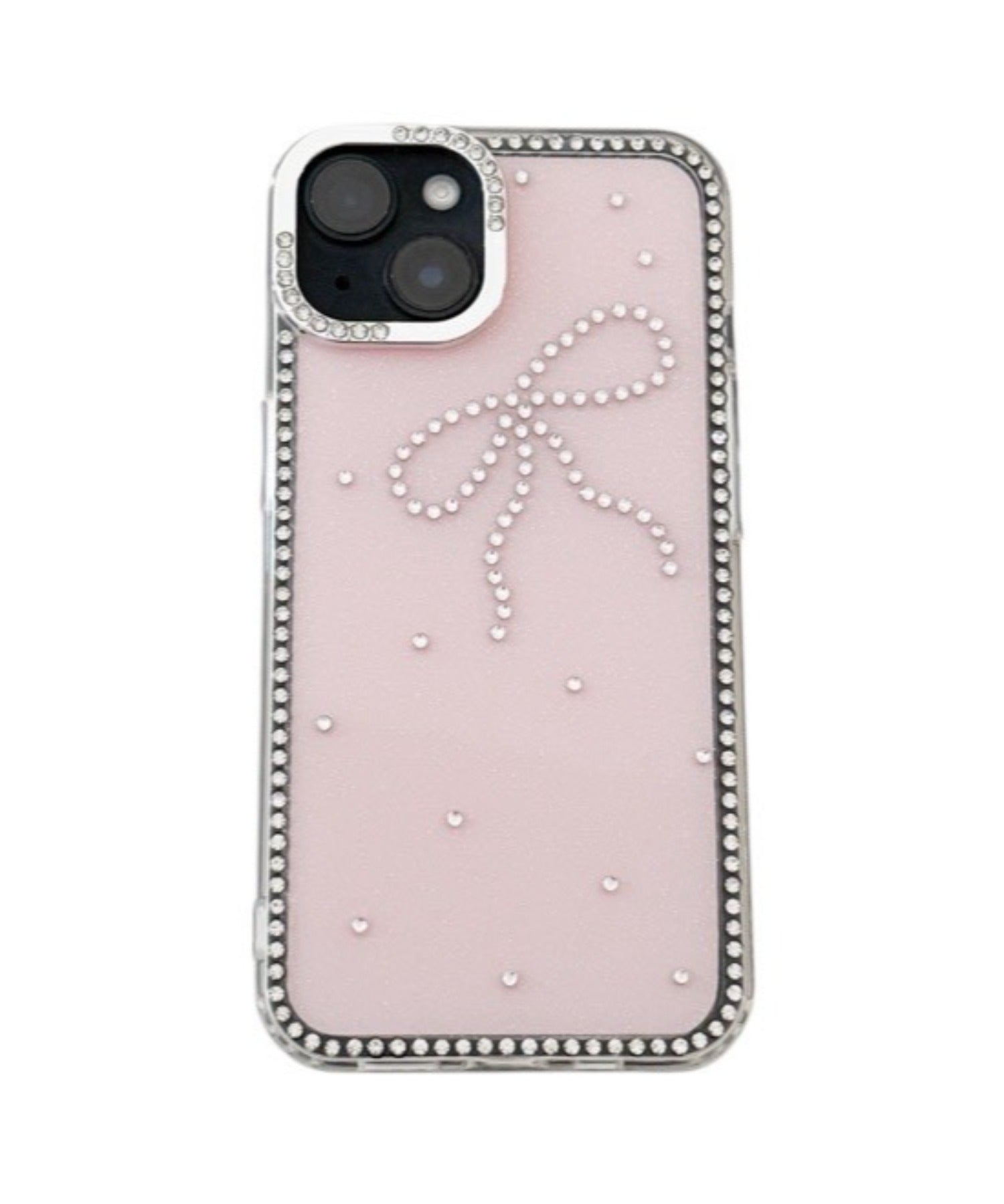 リボンビジューラメiphoneケース（ピンク）｜WEGO（ウィゴー） – WEGO