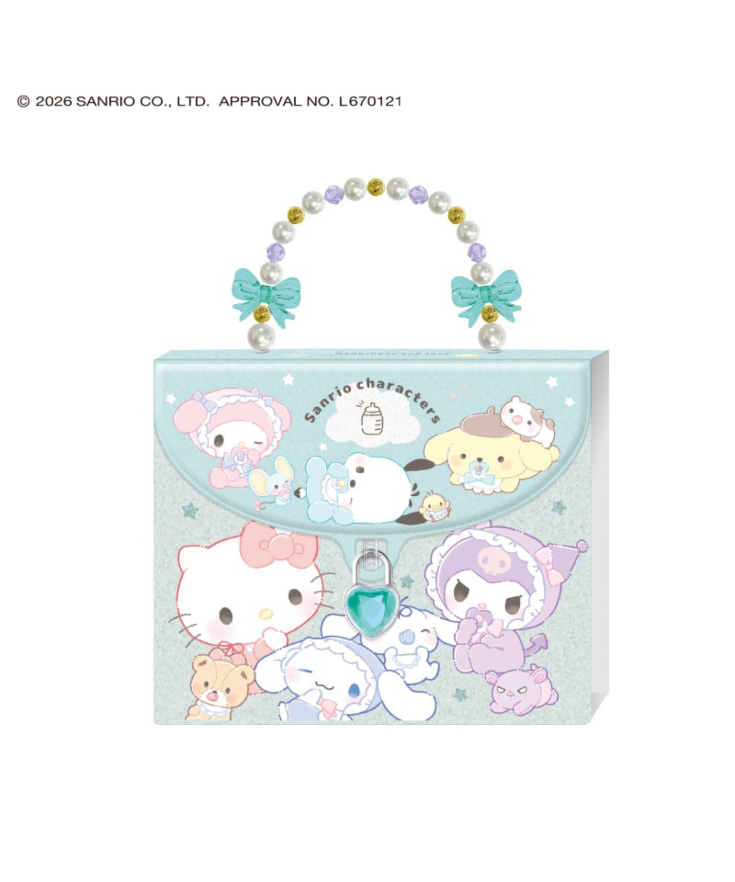 サンリオキャラクターズ カギつきシールコレクションバッグ｜WEGO