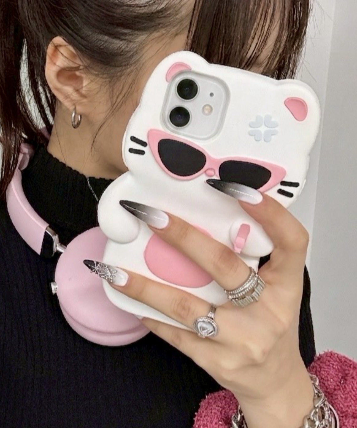 試着のみ　ヒグチユウコ　HORNS スマホケース HORNS 携帯ケース – ボリス雑貨店