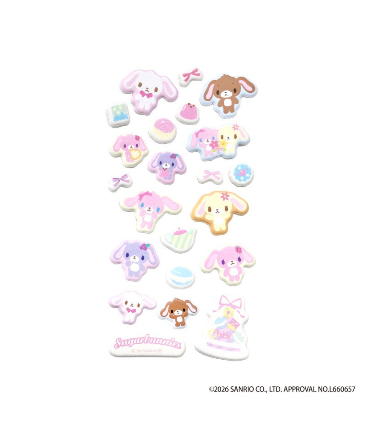 シュガーバニーズ ぷくぷくシール｜WEGO（ウィゴー） – WEGO ONLINE STORE