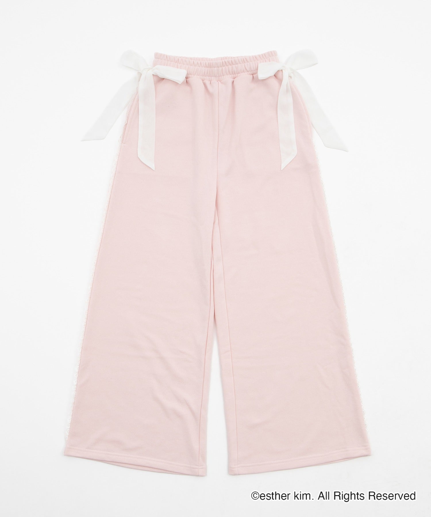 ESTHER BUNNYコラボサイドリボンスウェットパンツ – WEGO ONLINE STORE