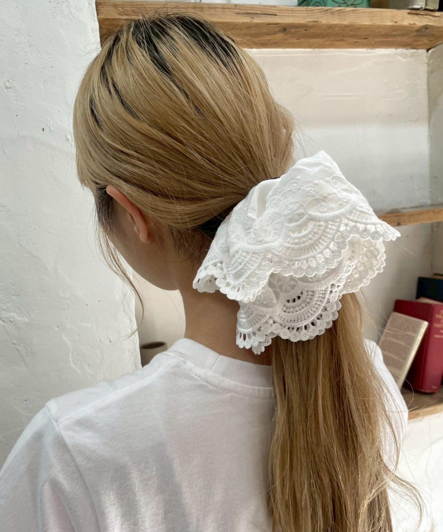 Lダブルレースシュシュ｜WEGO（ウィゴー） – WEGO ONLINE STORE