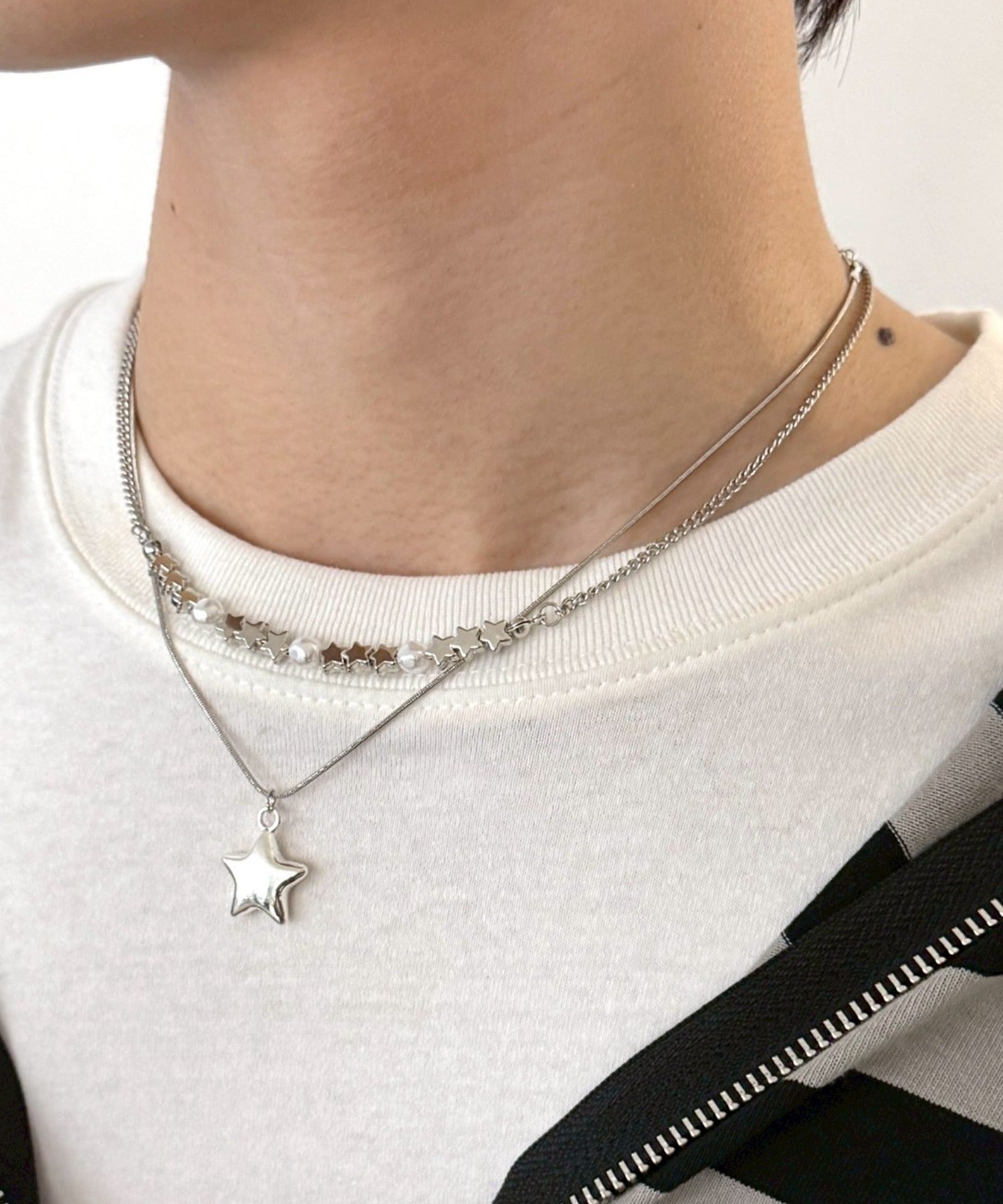 Mスターモチーフレイヤードネックレス｜WEGO（ウィゴー） – WEGO