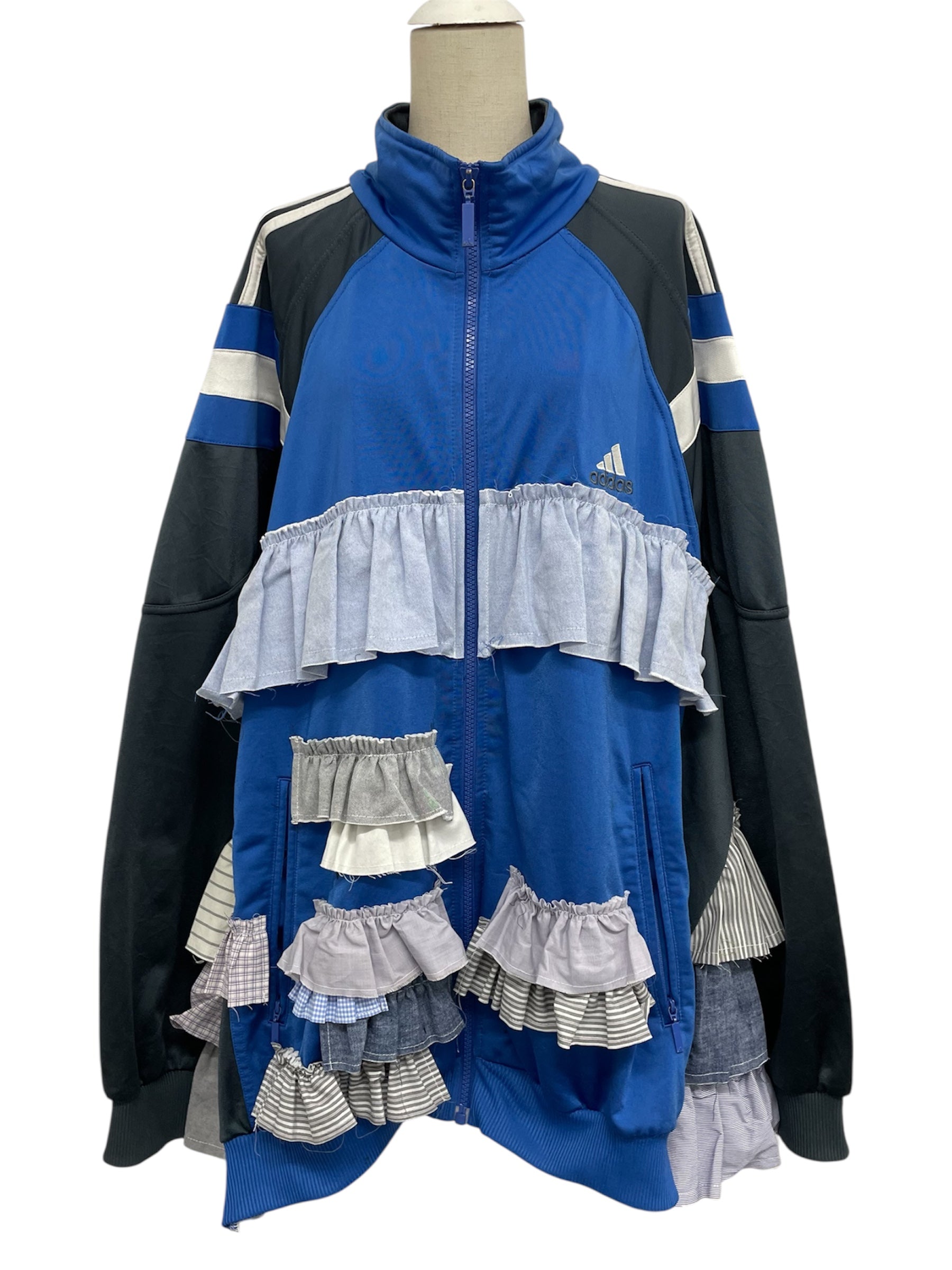 リメイク古着 リメイク フリルトラックジャケット – WEGO ONLINE STORE