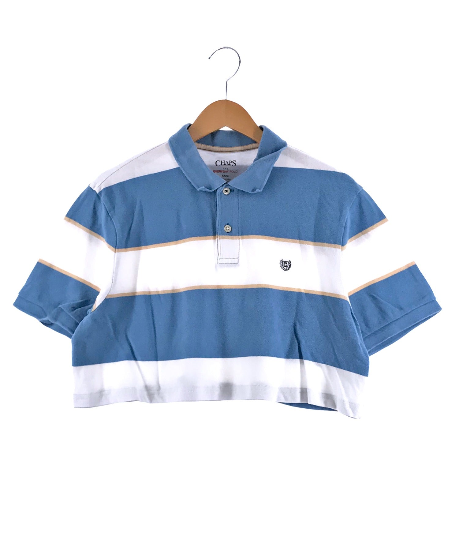 CHAPS リメイクショート ボーダーポロシャツ – WEGO ONLINE STORE
