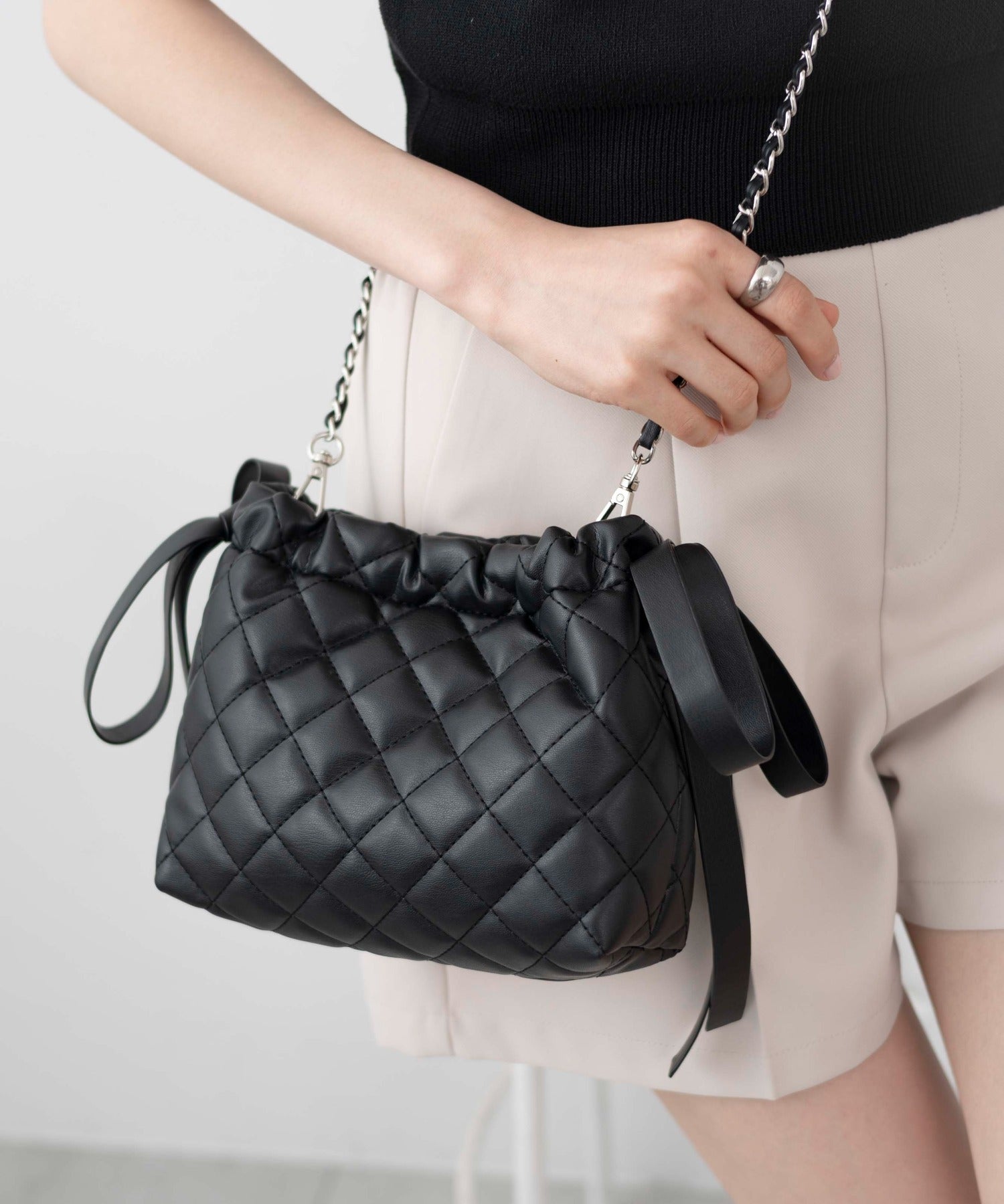 サイドリボンキルティングショルダー｜WEGO（ウィゴー） – WEGO ONLINE 