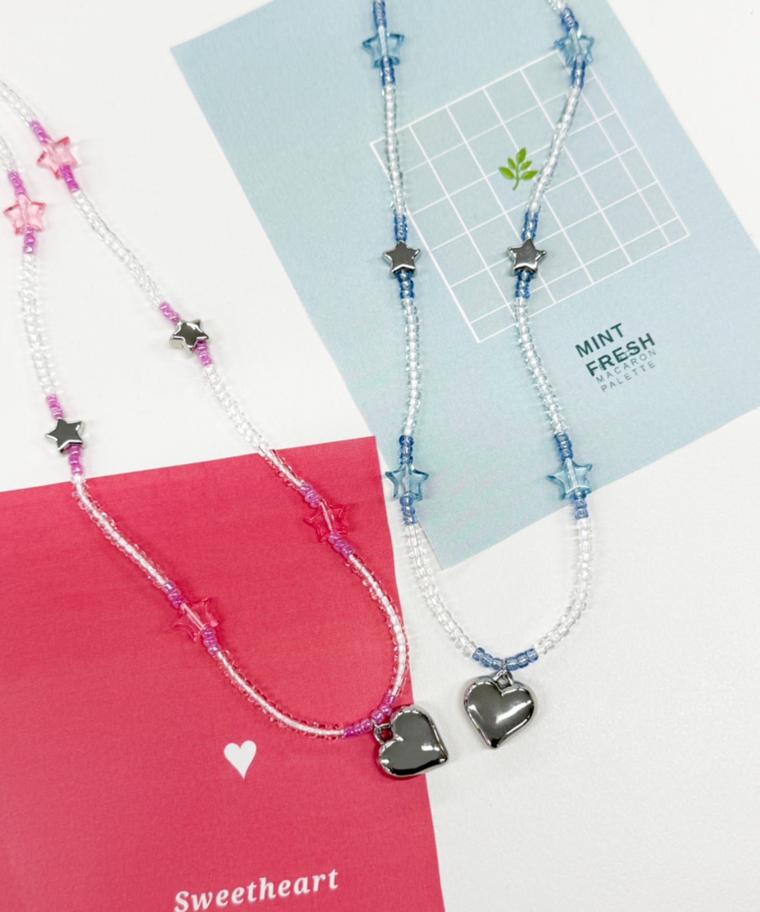 LハートMIXビーズネックレス｜WEGO（ウィゴー） – WEGO ONLINE STORE