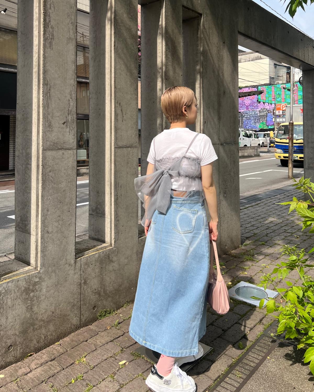 ハートペイントデニムスカート – WEGO ONLINE STORE