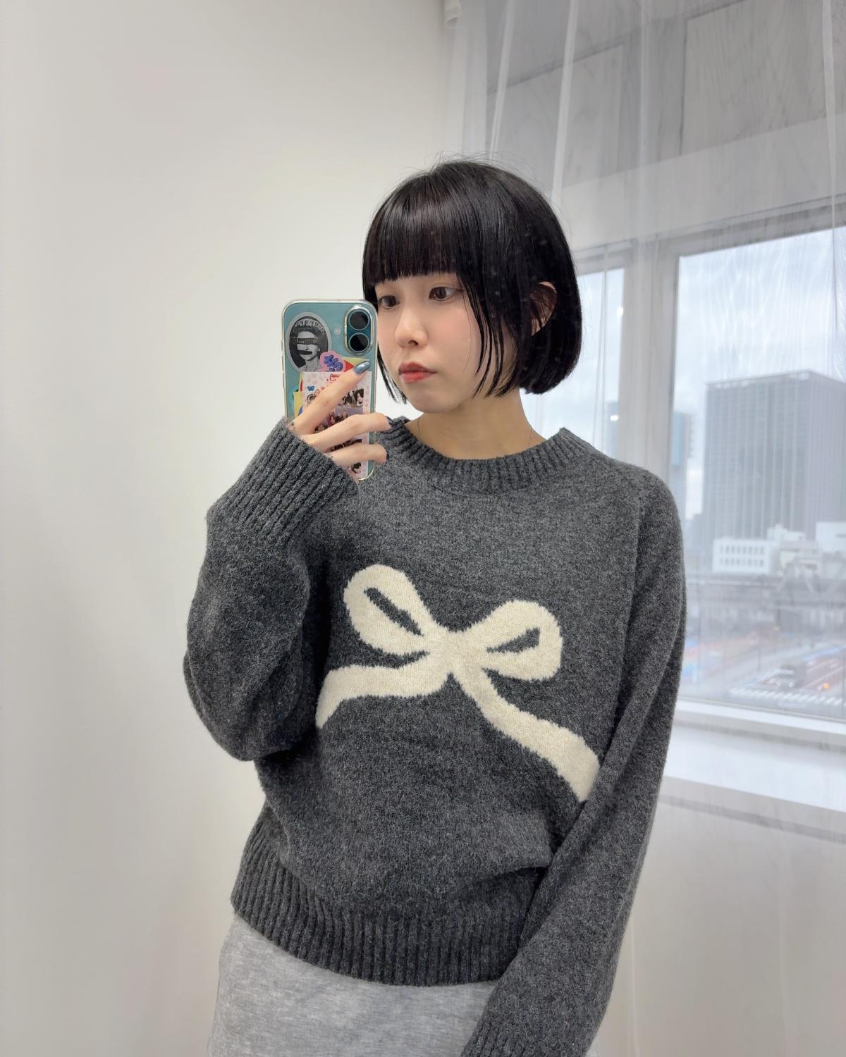 ニコさま☆Drawer リボンニット プルオーバー リボンニットプルオーバー – WEGO ONLINE STORE