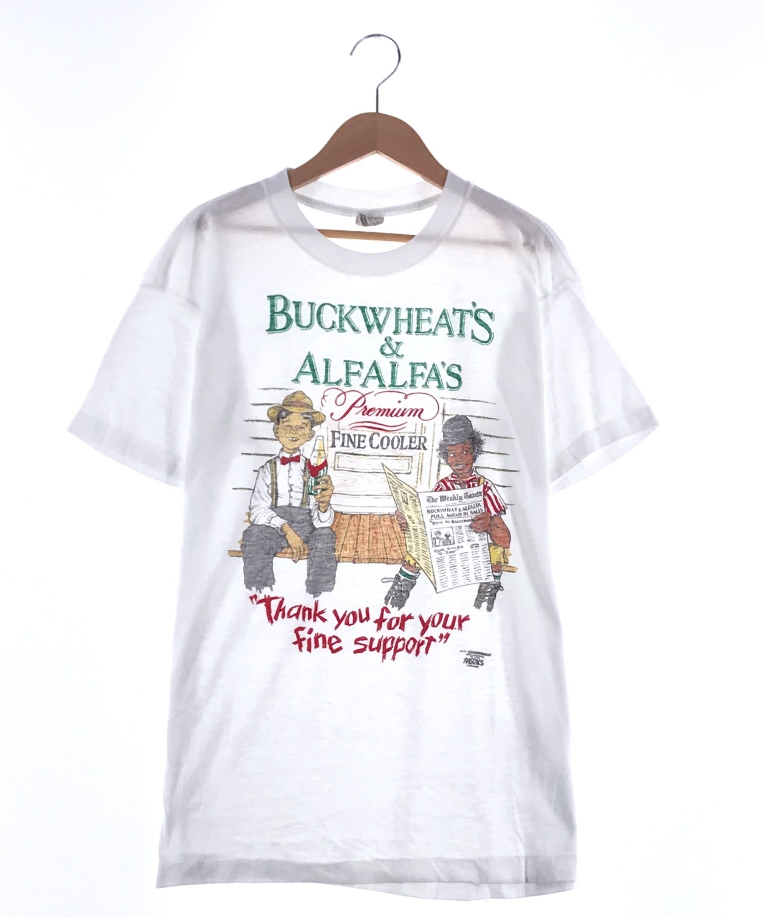 Little Rascals 90STシャツBUCKWHEAT'S & ALFALFA'S – WEGO ONLINE