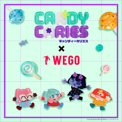 キャンディーカリエスとWEGOのコラボ商品の発売が決定!