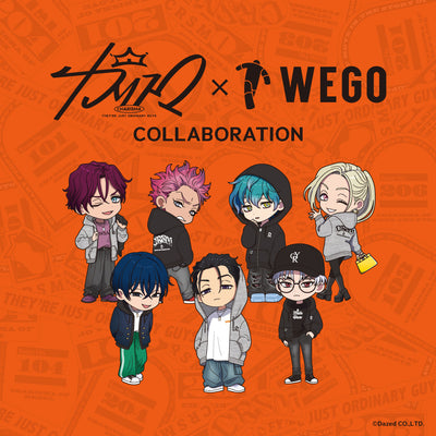 【9/12(木)追記】超人的シェアハウスストーリー『カリスマ』とWEGOのコラボアイテム第2弾の発売が決定!