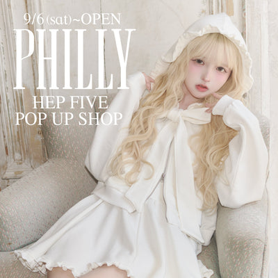 PHILLY POPUP SHOP HEPFIVEにて開催!