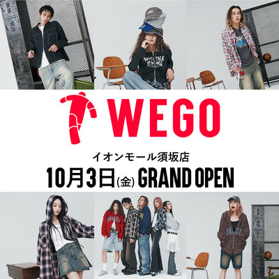 10月3日〈WEGOイオンモール須坂店〉NEWOPEN♪