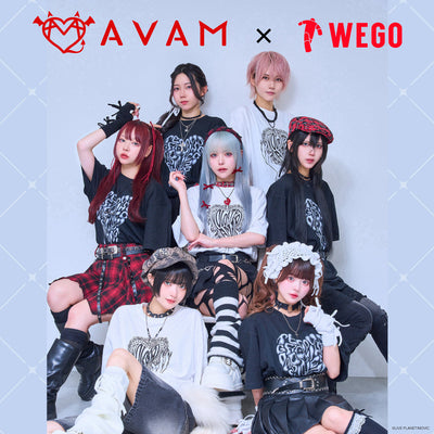 AVAM×WEGOのコラボ商品販売決定!
