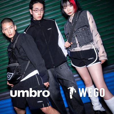WEGO別注『umbro』アイテムの発売が決定!発売に合わせてPOP UPイベントも開催!