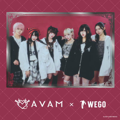 AVAM×WEGOコラボアイテム第二弾 販売決定!発売記念イベントも開催!