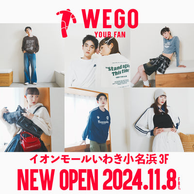WEGOイオンモールいわき小名浜店がOPEN！