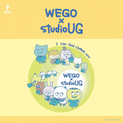 WEGO×studio UGコラボアイテム発売が決定!
