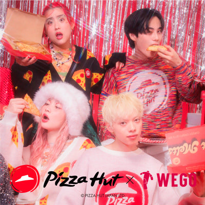 ★PizzaHut×WEGOコラボレーションメニュー&グッズ発売決定★
