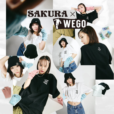 モデル・YouTuberとしてマルチに活躍する現役女子高生の“さくら”さんとWEGOコラボ商品を発売!さらに、発売を記念してチェキイベントの開催も決定!