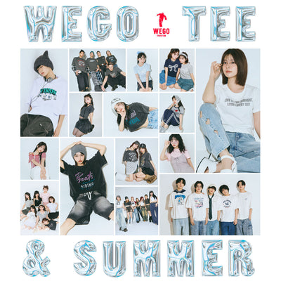 WEGO Tシャツキャンペーン『WEGOTEE&SUMMER』が5/16(金)よりスタート!