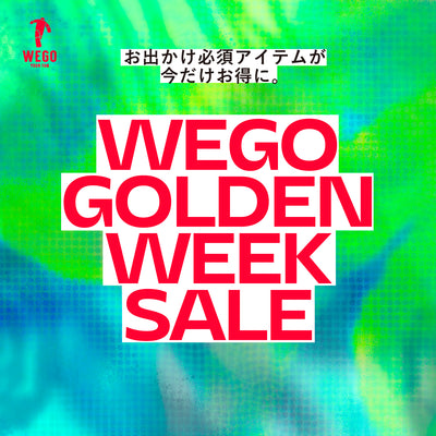 4月21日(金)〜『WEGO GOLDEN WEEK SALE』開催!