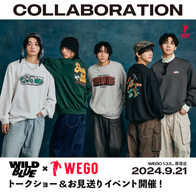 WILD BLUE トークショー&お見送りイベントの開催が決定!