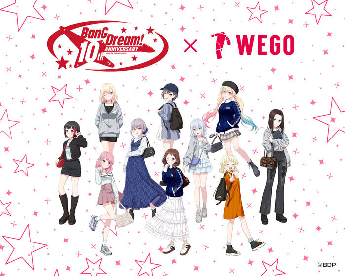 BanG Dream！プロジェクト10周年コラボ第2弾