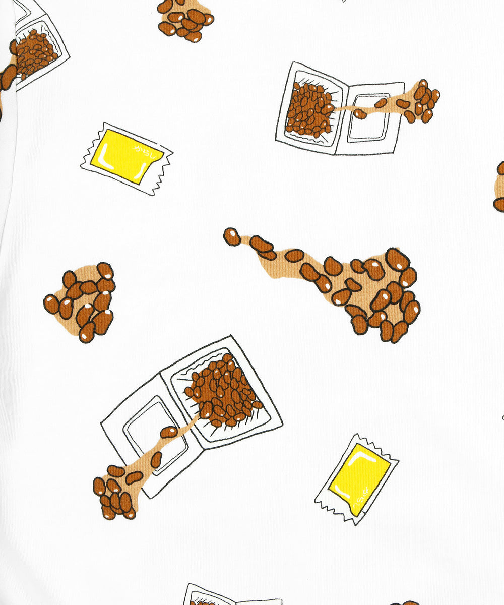 フード総柄スウェットショーパン