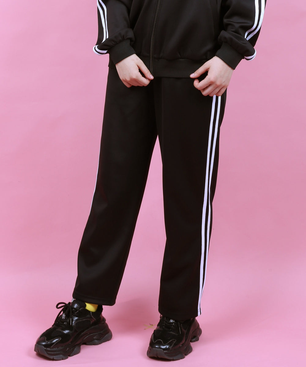 フードジャージパンツ