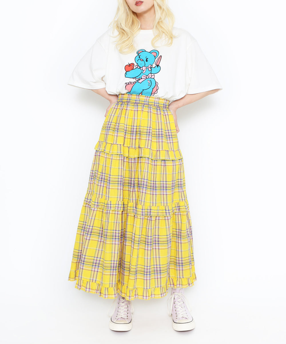 ベアプリントビッグTシャツ