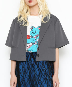 ベアプリントビッグTシャツ