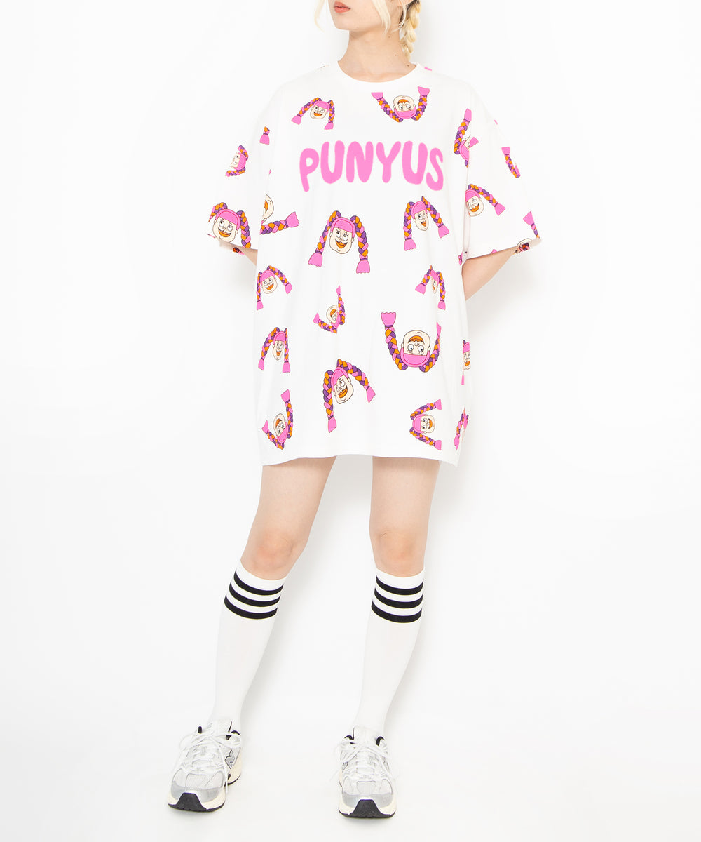 NAOMIﾁｬﾝ総柄Tｼｬﾂ