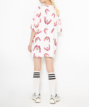 NAOMIﾁｬﾝ総柄Tｼｬﾂ