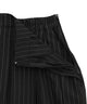 ピンストライプボックスプリーツミニスカート