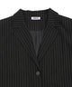 ピンストライプオーバージャケット