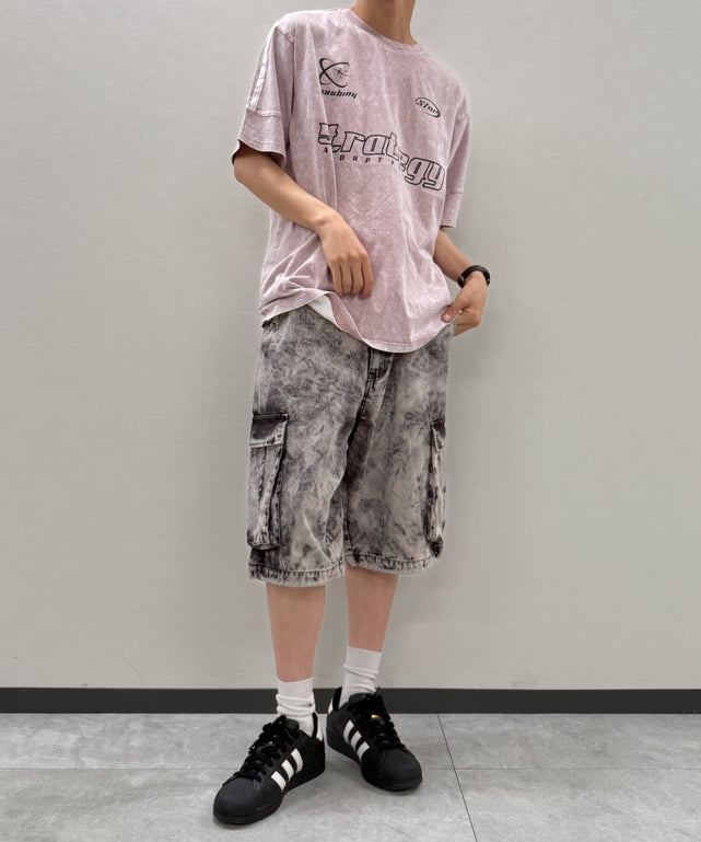 ピンク モデル：175cm M着用