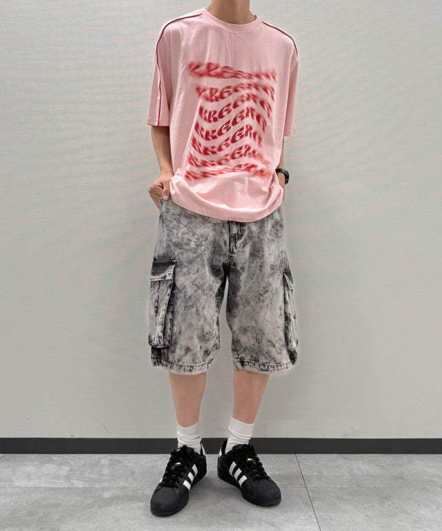 ピンク モデル：175cm M着用