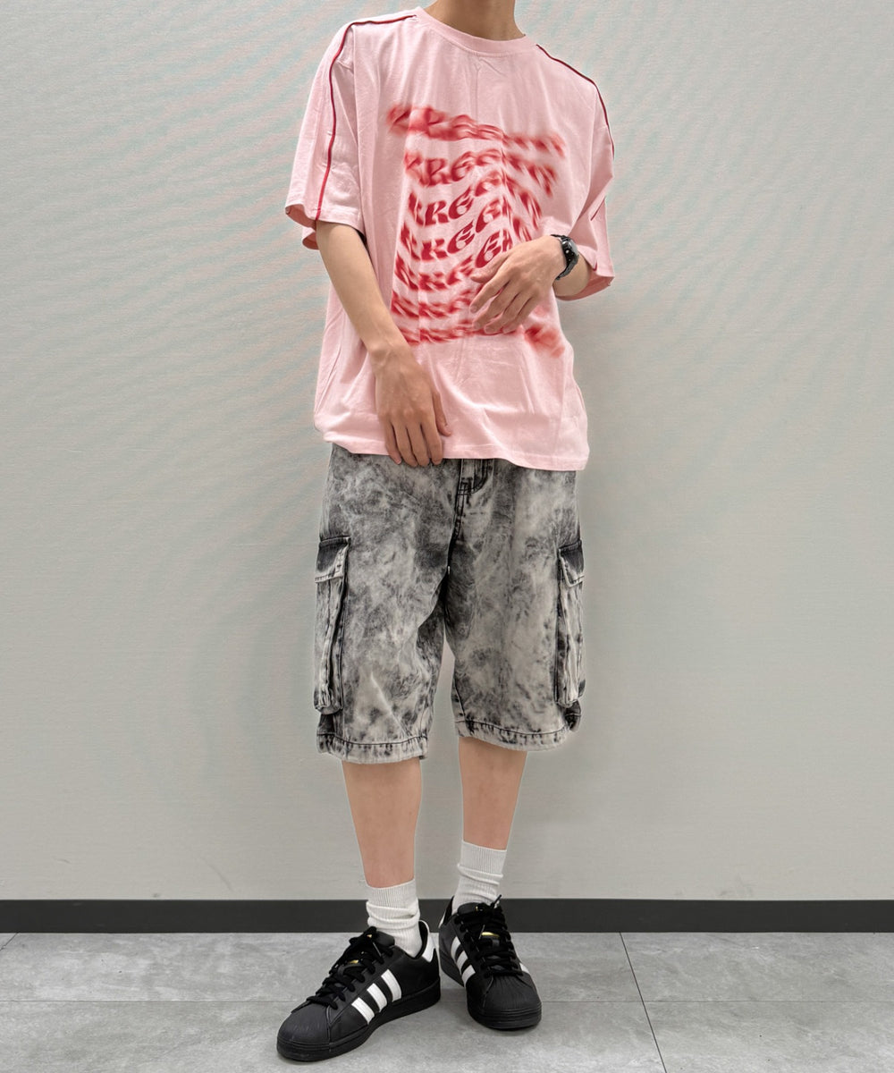 ピンク モデル：175cm M着用