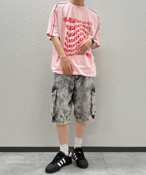 ピンク モデル：175cm M着用