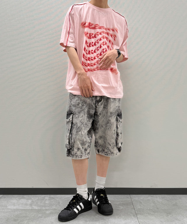 ピンク モデル：175cm M着用