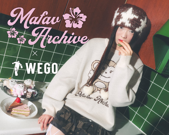 【韓国ブランド《MAFAVARCHIVE》×WEGOコラボ発売】