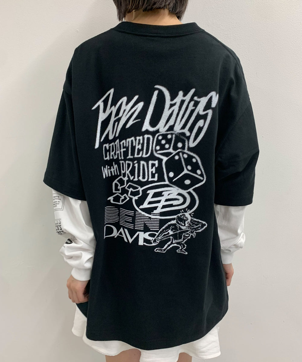 ブラック　モデル：165㎝　L着用