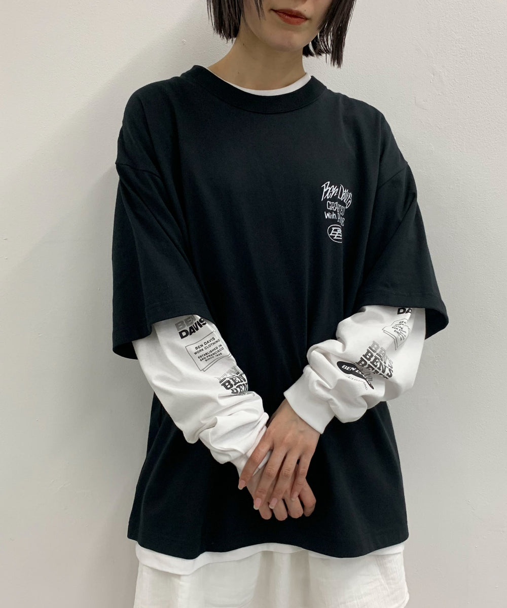 ブラック　モデル：165㎝　L着用