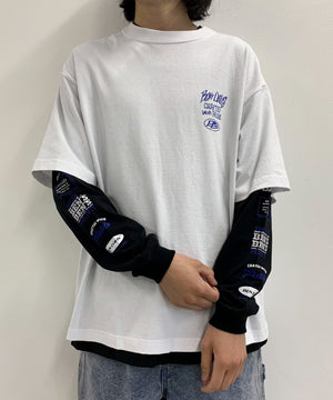 ホワイト　モデル：175㎝　L着用