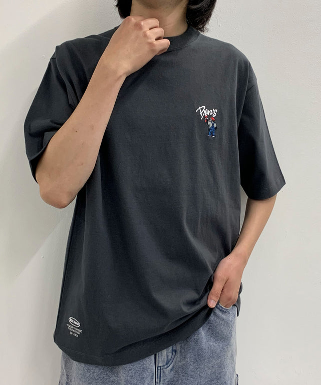 BENDAVIS GORILLA BEN＇S EMB T/チャコール　モデル：175㎝　L着用