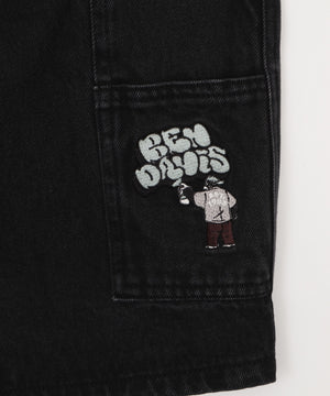 BENDAVIS ロゴ刺繍ワイドショーツ